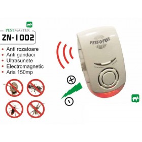 Aparat industrial cu ultrasunete impotriva rozatoarelor, pasarilor si insectelor - Pestmaster I50 - 500mp